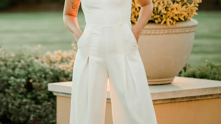 model wearing 2023 bridal trends