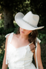 Nashville Bound White Bridal Cowboy Hat