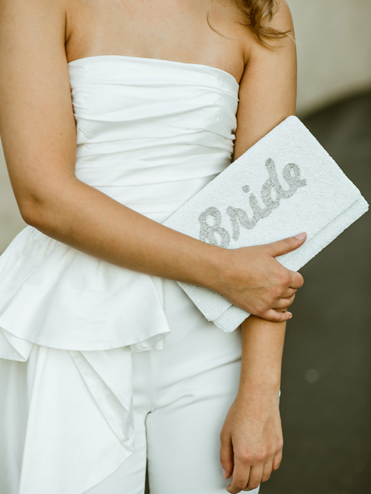 bride bag, bride to be bag, bride bag for wedding day, wedding clutch for the bride, bridal clutch, bridal clutch bags