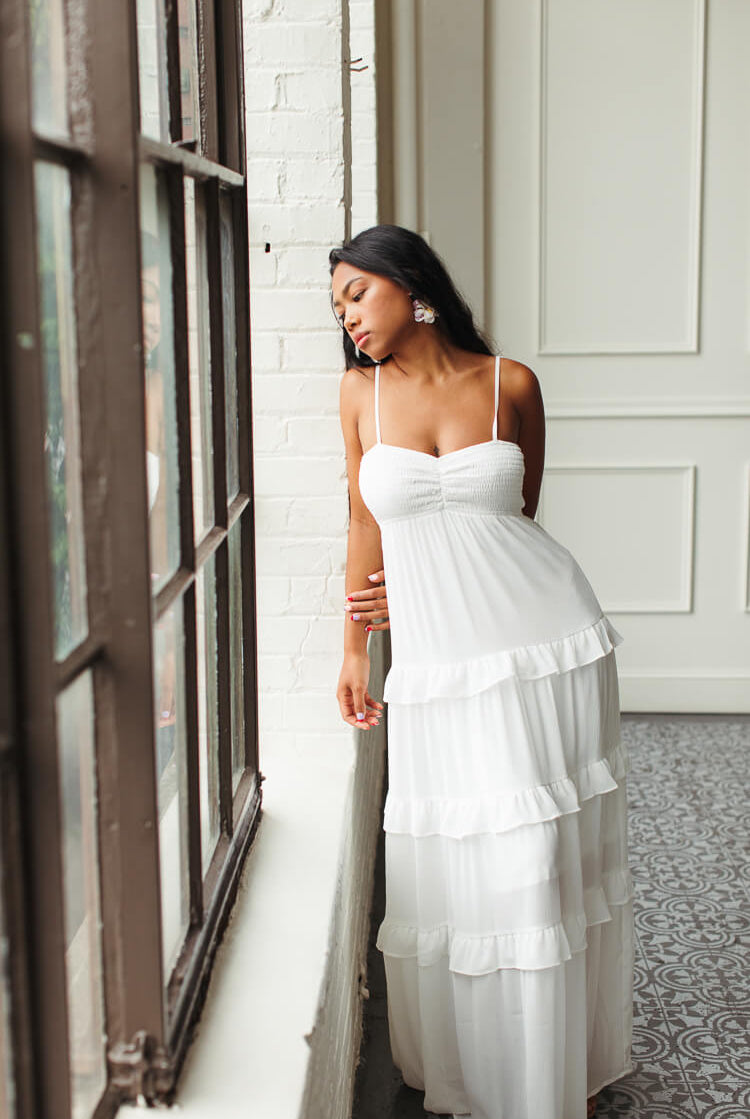 white maxi dress, white rehearsal dinner dress for bride,white maxi dress boho,