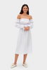 Michelin Linen Dress - White