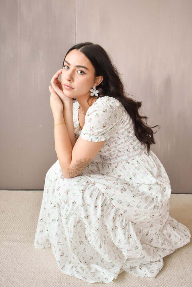 viola ditsy floral maxi dress, brands like loveshackfancy, floral maxi dress, easter dress, spring maxi dress, baby shower dress, loveshackfancy dress lookalike