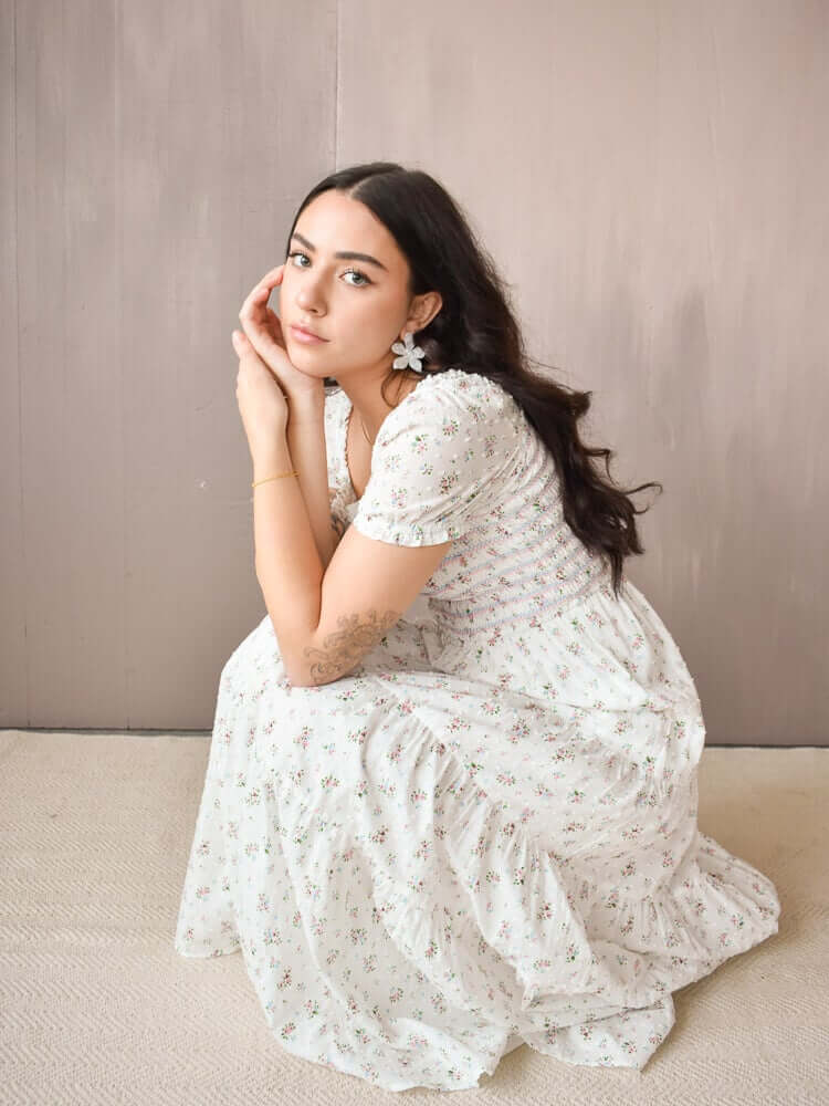 viola ditsy floral maxi dress, brands like loveshackfancy, floral maxi dress, easter dress, spring maxi dress, baby shower dress, loveshackfancy dress lookalike