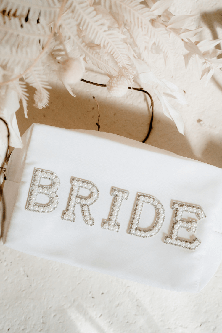 Sfodiary Bride Gifts Makeup Bag Bridal Shower Gift Engagement India | Ubuy
