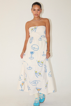 PRE-ORDER - Cocktail Hour Maxi Dress