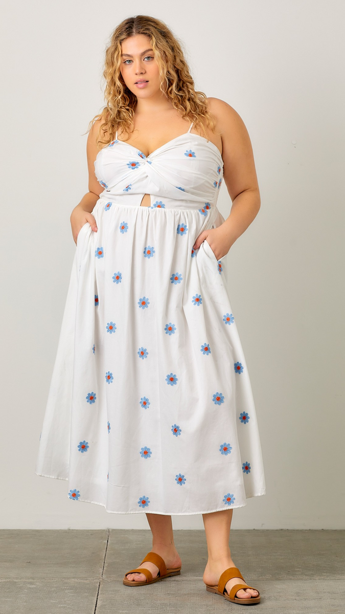 snowflake daisy midi dress Daisy Midi Dress 1X