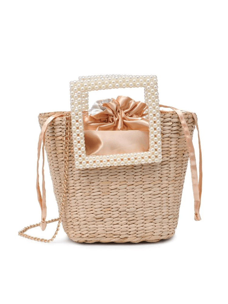 Whitsunday Pearl Straw Tote Bag