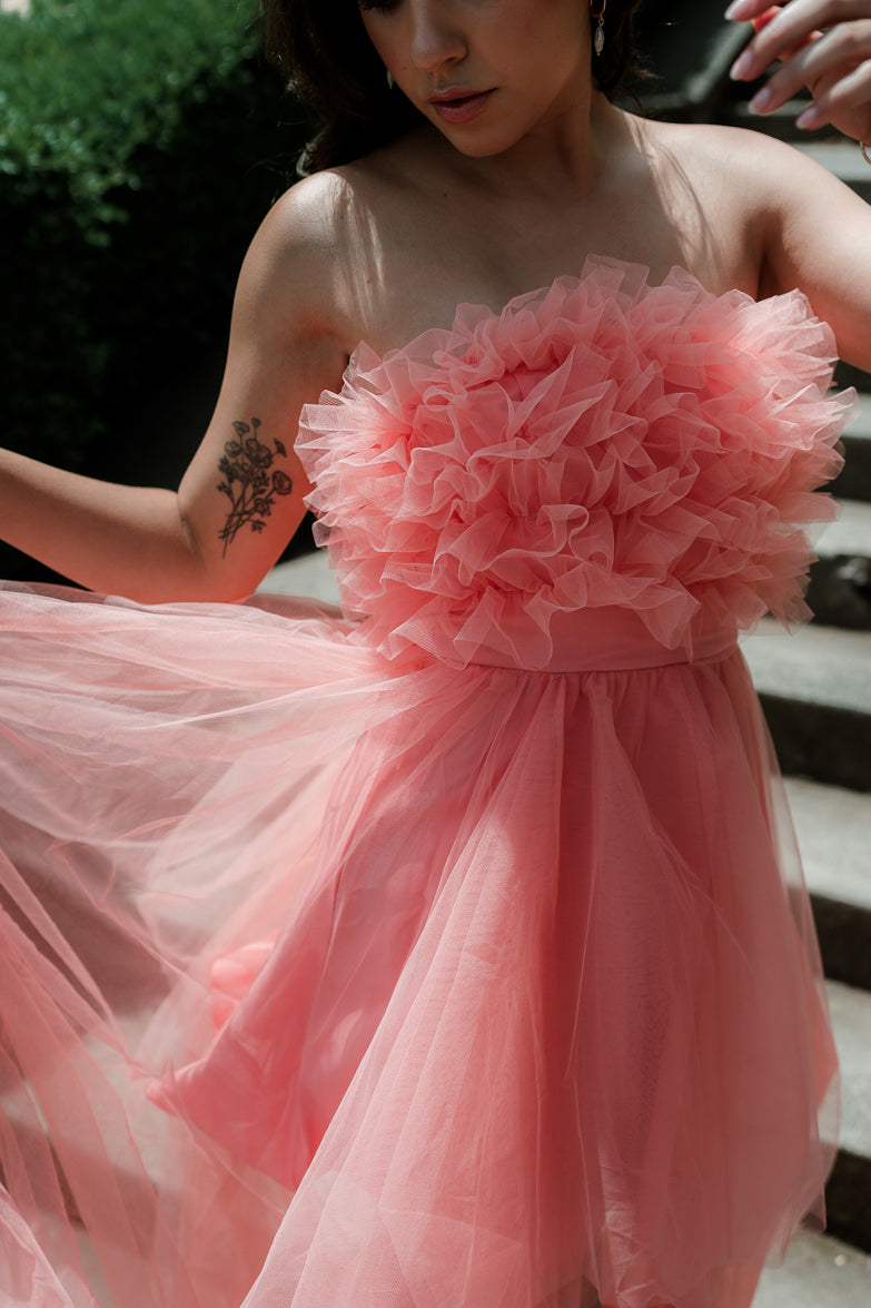 High low tulle maxi hotsell tutu skirt