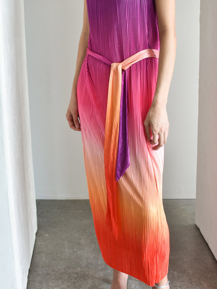 Paradise Found Ombre Midi Dress