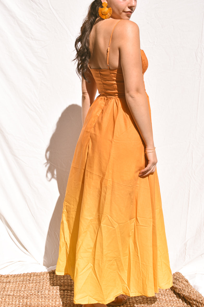 Wailea Sunset Ombre Maxi Dress
