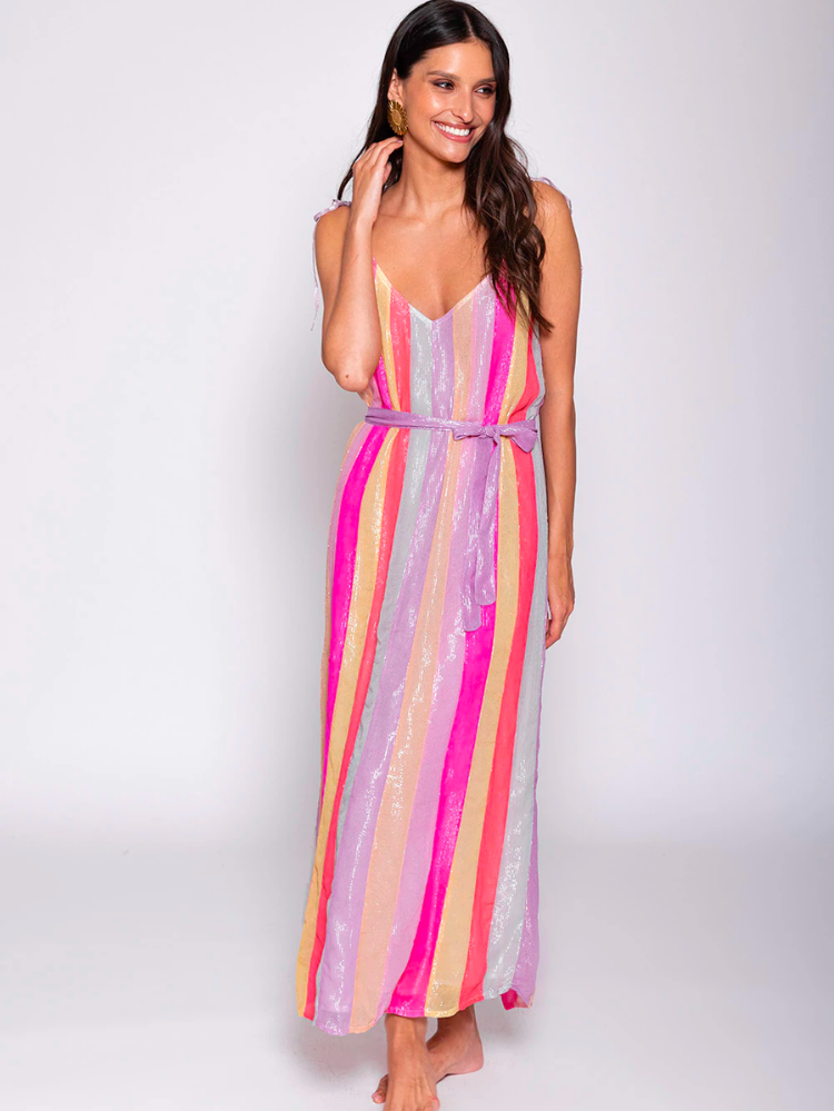 Cary Rainbow Dress Sundress 238