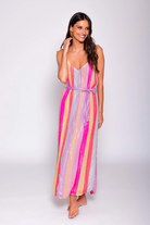 cary rainbow stripe sundress