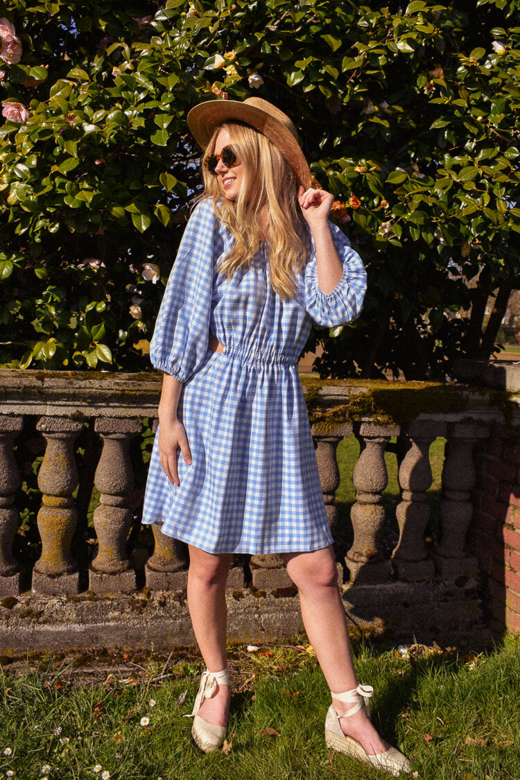 Gingham dress clearance primark