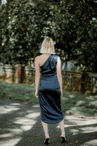 navy cassini dress from elliatt, navy bridesmaids dress