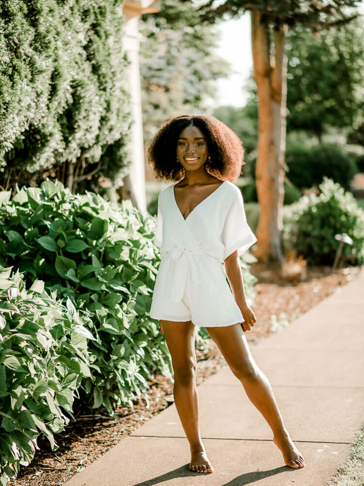 white romper, white cotton romper, vacation romper