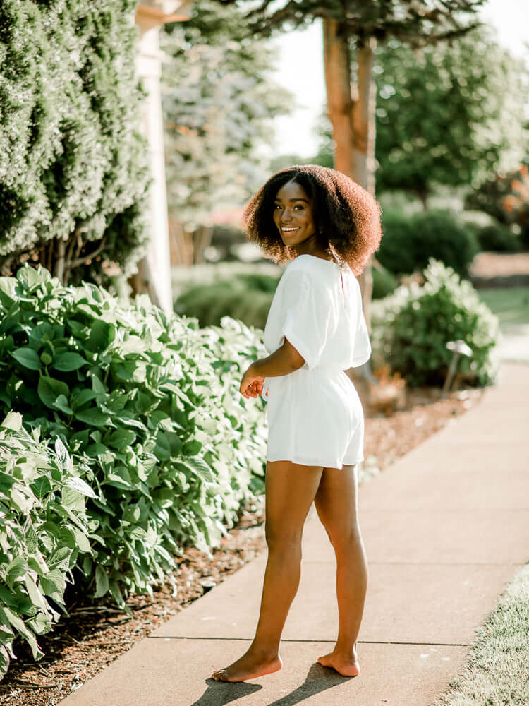 white romper, white cotton romper, vacation romper