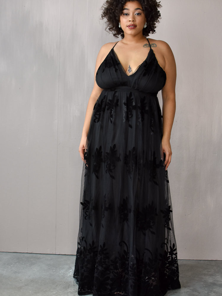 Plus Size Black Bridesmaid Dresses