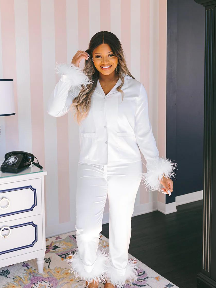 Feather pajama deals