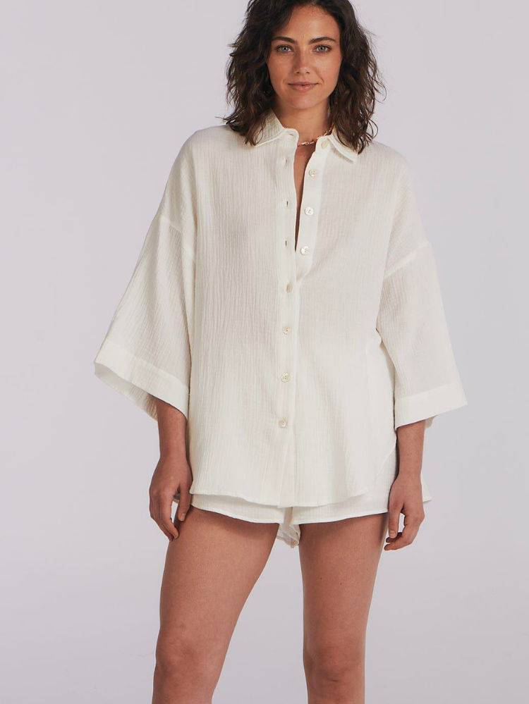 Harlow Relaxed Cotton Top