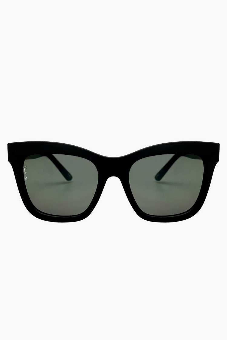 irma black sunglasses from otra