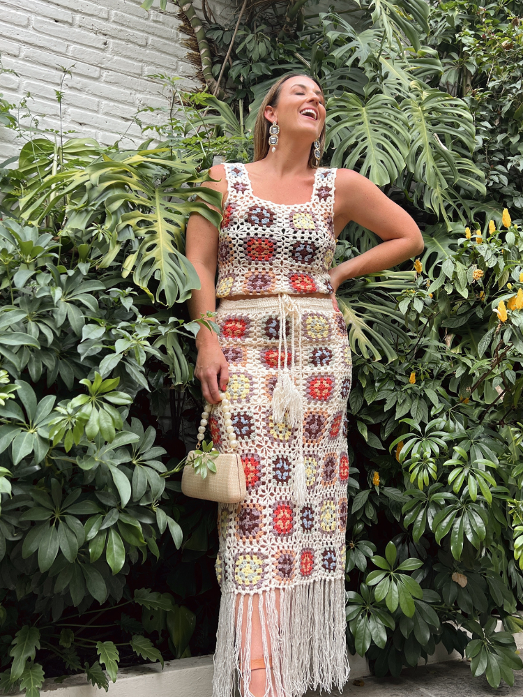 Crochet clearance skirt maxi