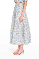 maeve floral midi skirt en saison