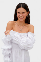 Michelin Linen Dress - White Confte Michelin Linen Dress - White Confte
