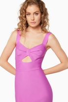 rosa lilac bodycon dress elliatt