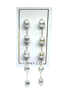 pearl drop earrings for bride